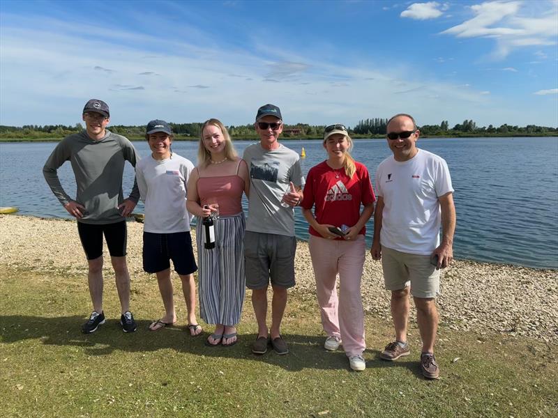 Prize winners in the West Country Boat Repairs RS200 SW Ugly Tour at Bowmoor Sailing Club - photo © RS Class Association