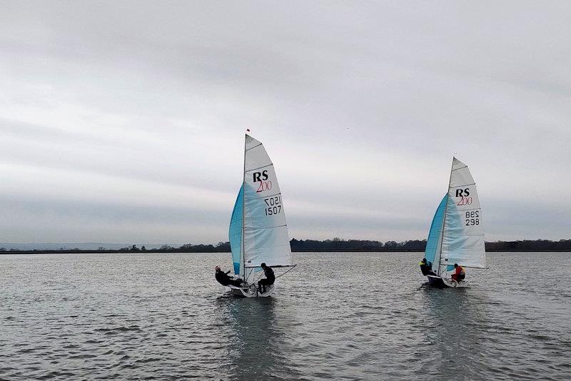 RS200 Training at Bough Beech - photo © Will Taylor