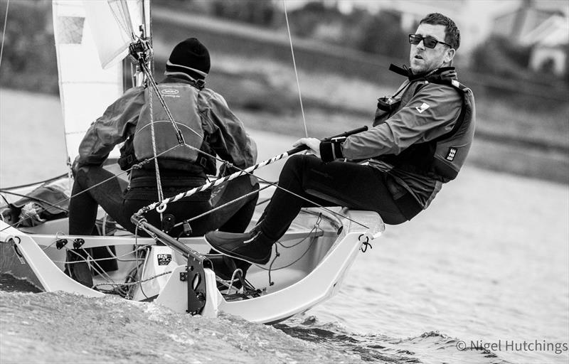 Frostbite Series at Neyland day 3 photo copyright Nigel Hutchings taken at Neyland Yacht Club and featuring the RS200 class