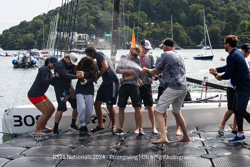 RS21 UK and Ireland National Championships at Dartmouth photo copyright Oli King Photography taken at Royal Dart Yacht Club and featuring the RS21 class