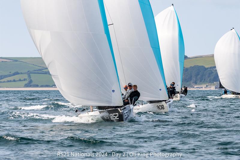 RS21 UK and Ireland National Championships at Dartmouth photo copyright Oli King Photography taken at Royal Dart Yacht Club and featuring the RS21 class