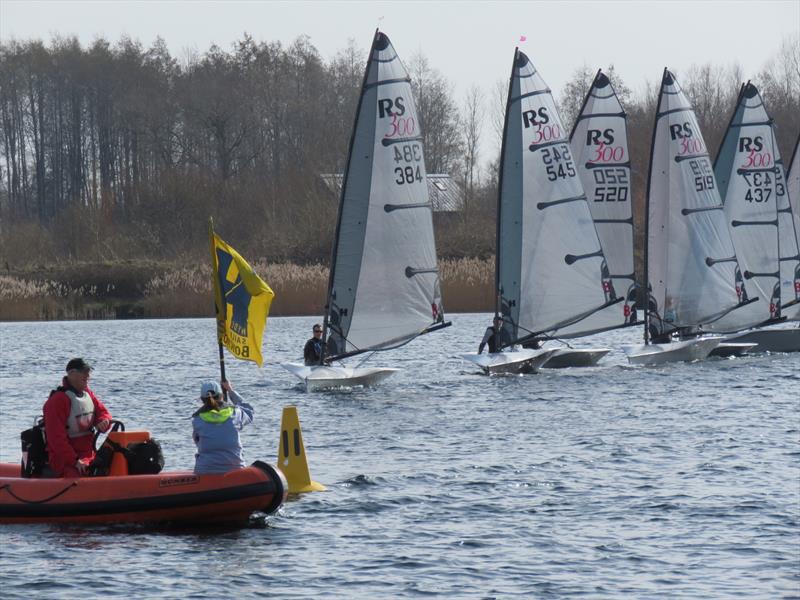 RS300 Rooster National Tour photo copyright Steve Tanner taken at Bowmoor Sailing Club and featuring the RS300 class