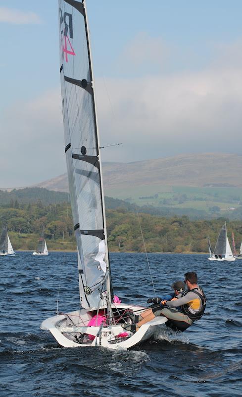 13th Great North Asymmetric Challenge photo copyright William Carruthers taken at Bassenthwaite Sailing Club and featuring the RS400 class