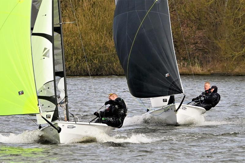 Chris Pickles and Matt Sharman at GNAC photo copyright William Carruthers taken at Bassenthwaite Sailing Club and featuring the RS400 class