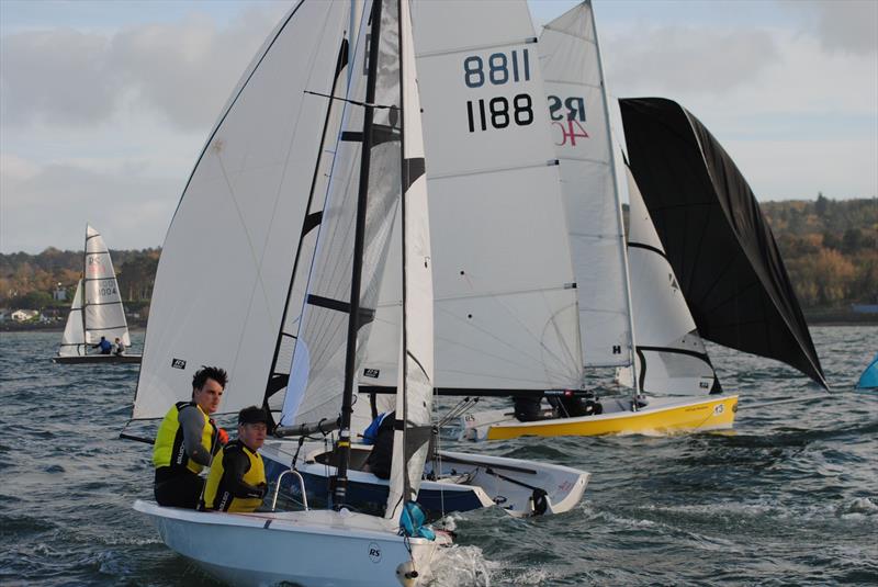 Rockshore / Bosun Bobs RS400 Winter Series 2024 Week 2 photo copyright Lindsay Nolan taken at Royal North of Ireland Yacht Club and featuring the RS400 class