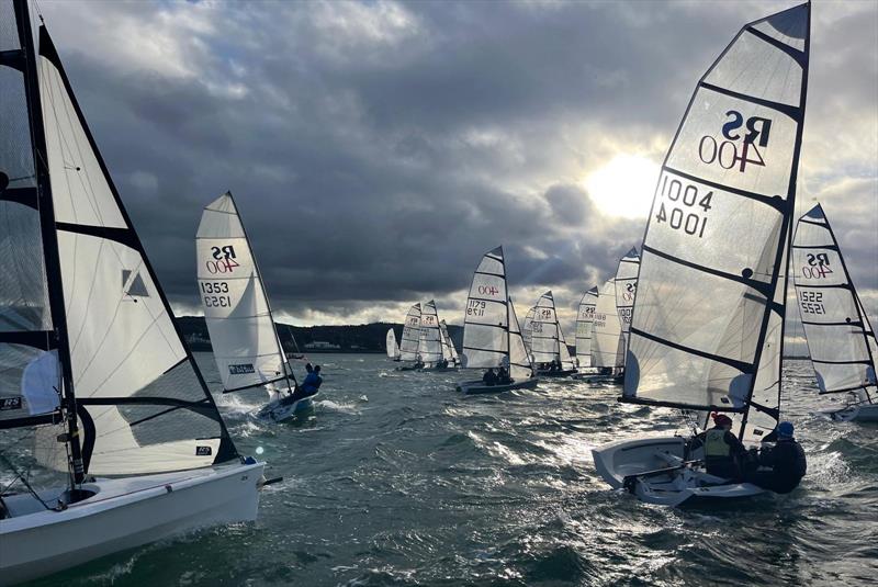 Rockshore / Bosun Bobs RS400 Winter Series 2024 Week 3 photo copyright Tom Semple taken at Royal North of Ireland Yacht Club and featuring the RS400 class