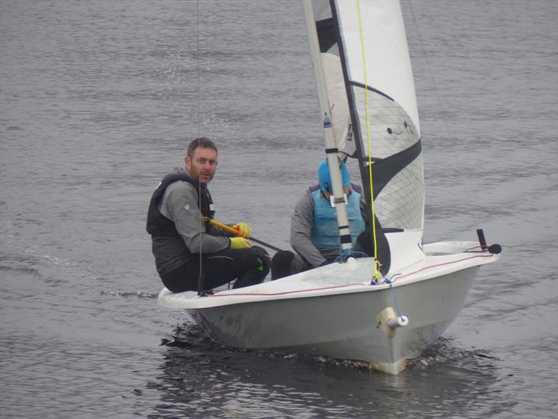 Chris MasseyDovestone Sailing Club Christmas Plate 2024:  photo copyright Nik Lever taken at Dovestone Sailing Club and featuring the RS400 class