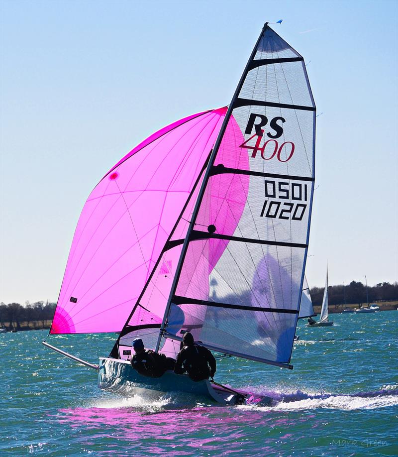 Chichester Snowflake Series day 4 photo copyright Mark Green taken at Chichester Yacht Club and featuring the RS400 class