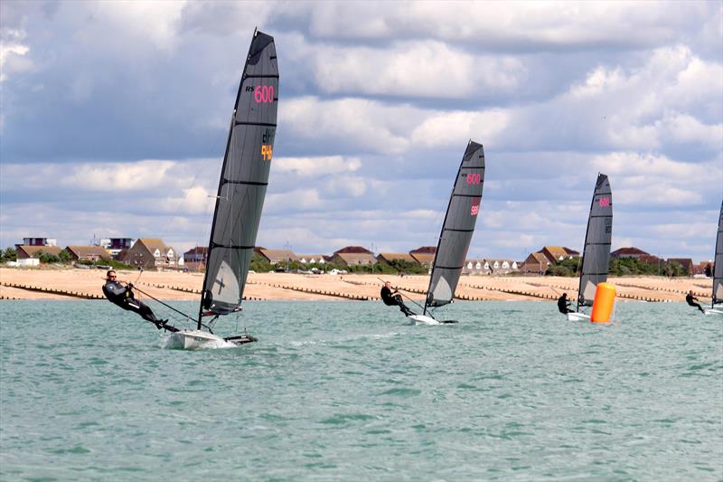 Noble Marine RS600 National Championships day 1 photo copyright Ben Daigneault / Send It Media taken at Eastbourne Sovereign Sailing Club and featuring the RS600 class