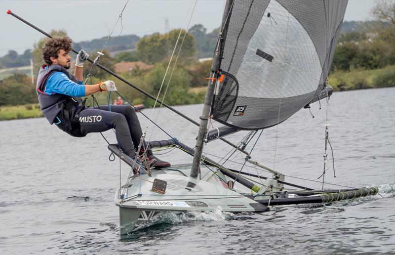 Jake Willars, second in RS600 fleet - Singlehander open meeting at Notts County photo copyright A Beaton taken at Notts County Sailing Club and featuring the RS600 class