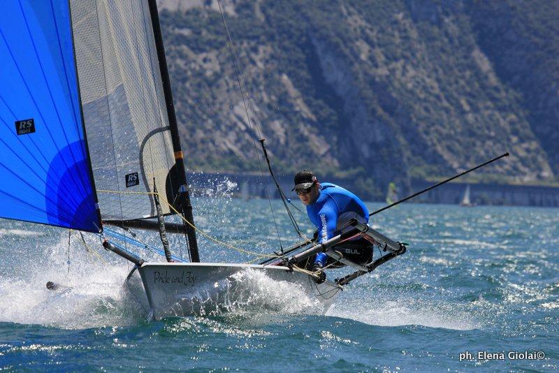 RS700 Europeans at Lake Garda day 4 photo copyright Elena Giolai taken at Fraglia Vela Riva and featuring the RS700 class