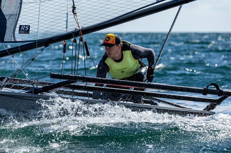 Rob Higgins on RS700 Noble Marine National Championship Day 3 photo copyright Phil Jackson / Digital Sailing taken at Hayling Island Sailing Club and featuring the RS700 class