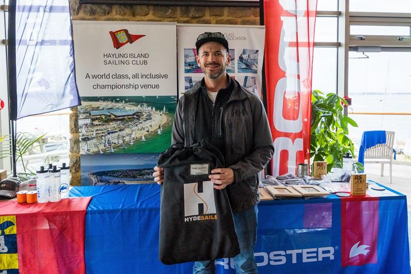 RS700 Noble Marine National Championship - Ellen MacArthur Cancer Trust Spinnaker Raffle Winner Mike Banks - photo © Phil Jackson / Digital Sailing