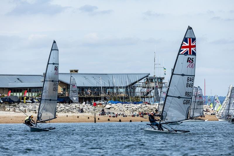 Setting off on RS700 Noble Marine National Championship Day 4 photo copyright Phil Jackson / Digital Sailing taken at Hayling Island Sailing Club and featuring the RS700 class