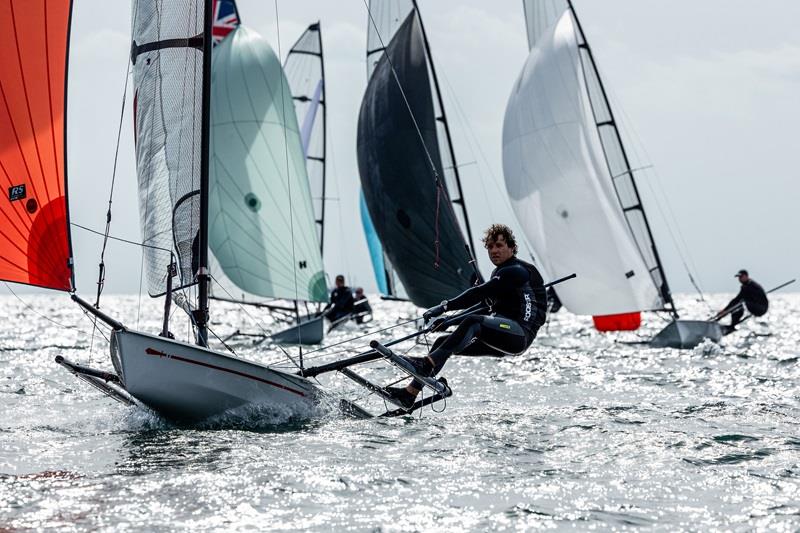 Nathan Steffenoni on RS700 Noble Marine National Championship Day 4 photo copyright Phil Jackson / Digital Sailing taken at Hayling Island Sailing Club and featuring the RS700 class