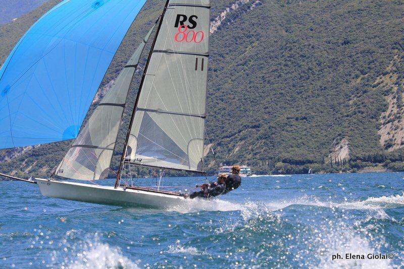 RS800 Europeans at Lake Garda day 3 photo copyright Elena Giolai taken at Fraglia Vela Riva and featuring the RS800 class