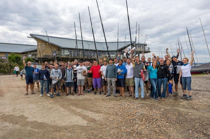 Competitors in the RS800 Noble Marine National Championship photo copyright Phil Jackson / Digital Sailing taken at Hayling Island Sailing Club and featuring the RS800 class