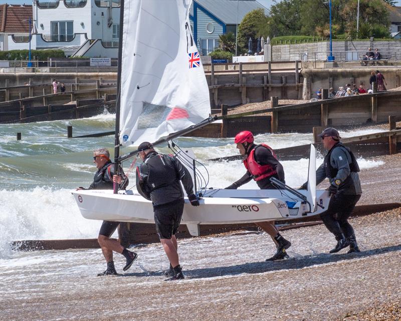 RS Aero 6 & 9 UK Nationas at Felpham - photo © Tony Lord