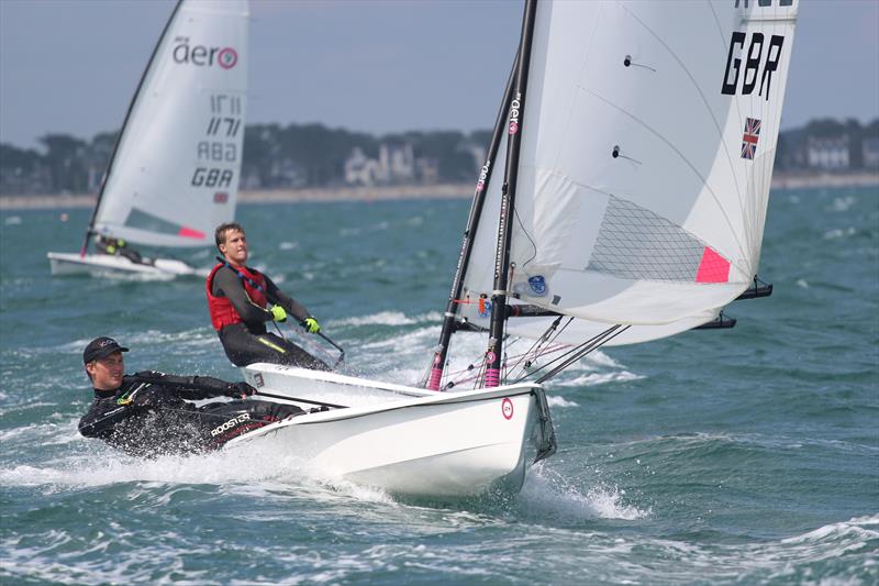 RS Aero Europeans at Carnac photo copyright Steve Greenwood taken at Yacht Club de Carnac and featuring the RS Aero 9 class