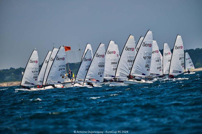 RS Aero Europeans at Carnac photo copyright Antoine Dujoncquoy taken at Yacht Club de Carnac and featuring the RS Aero 6 class