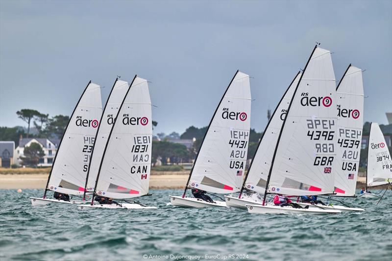 RS Aero Europeans at Carnac photo copyright Antoine Dujoncquoy taken at Yacht Club de Carnac and featuring the RS Aero 9 class