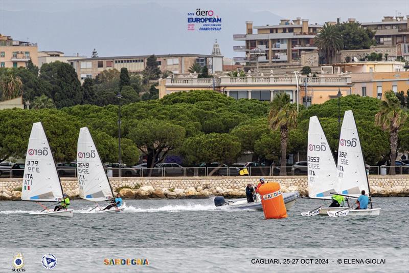 European Team Race Youth RS Aero Championships in Cagliari - Day 1 photo copyright Elena Giolai taken at  and featuring the RS Aero 5 class