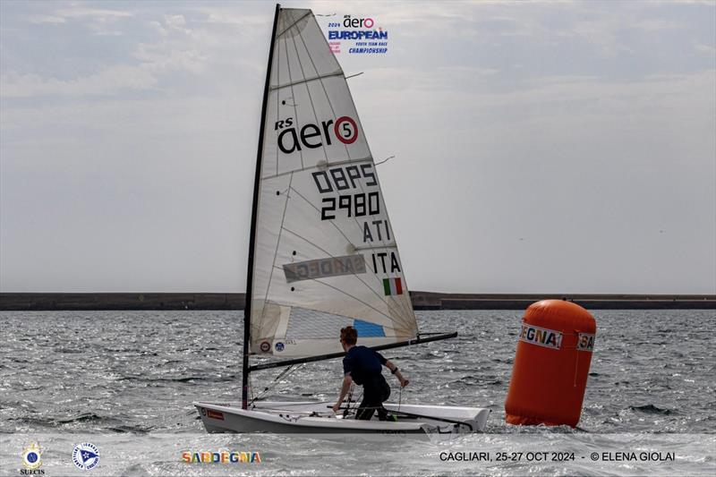 European Team Race Youth RS Aero Championships in Cagliari - Day 1 photo copyright Elena Giolai taken at  and featuring the RS Aero 5 class