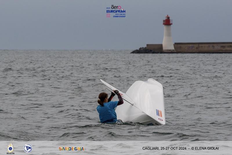 European Team Race Youth RS Aero Championships in Cagliari - Day 1 photo copyright Elena Giolai taken at  and featuring the RS Aero 5 class