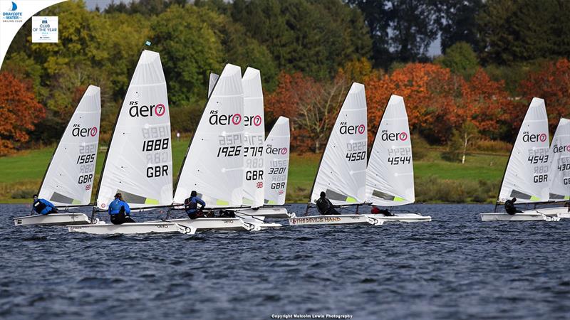 RS Aero UK Inlands at Draycote Water photo copyright Malcolm Lewin taken at Draycote Water Sailing Club and featuring the RS Aero 7 class