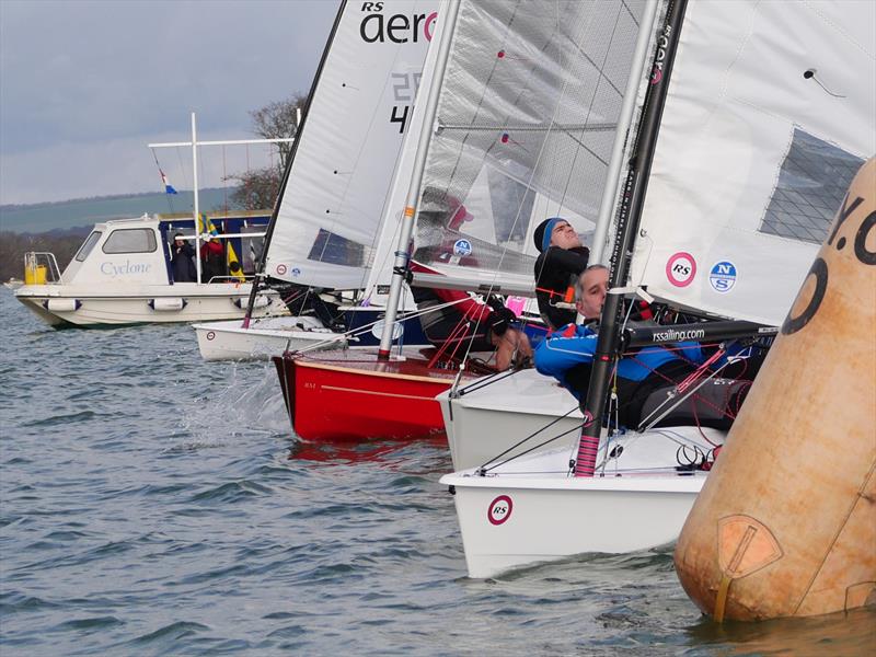 Chichester Yacht Club Snowflake Series photo copyright Mark Green taken at Chichester Yacht Club and featuring the RS Aero 7 class