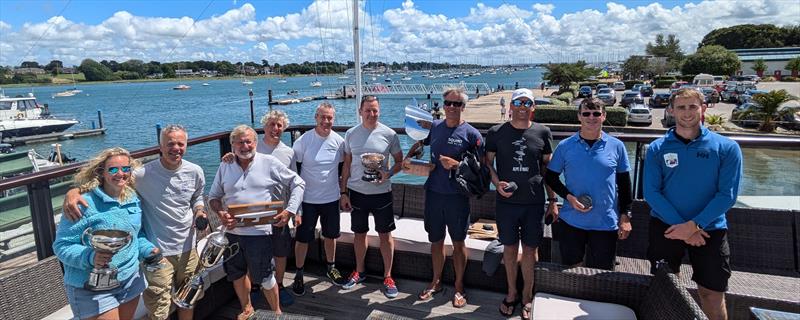 Zhik RS Elite UK Nationals at Hamble Prize Winners photo copyright Debbie Jarvis taken at Royal Southern Yacht Club and featuring the RS Elite class