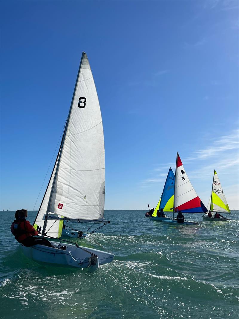 Sailing at Arun Youth Aqua Centre photo copyright AYAC taken at Arun Youth Aqua Centre and featuring the RS Feva class