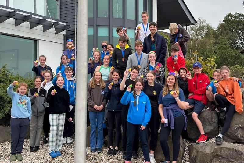 Scottish RS Feva race training at Royal Tay photo copyright Jon Ewer taken at Royal Tay Yacht Club and featuring the RS Feva class