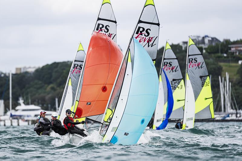 Day 1 - SailGP Inspire- RS Feva - Royal Akarana YC - Jan 17, 2025 - photo © Justin Mitchell