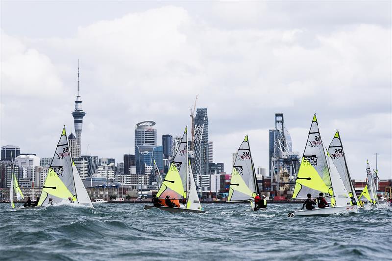 Day 1 - SailGP Inspire- RS Feva - Royal Akarana YC - Jan 17, 2025 - photo © Justin Mitchell