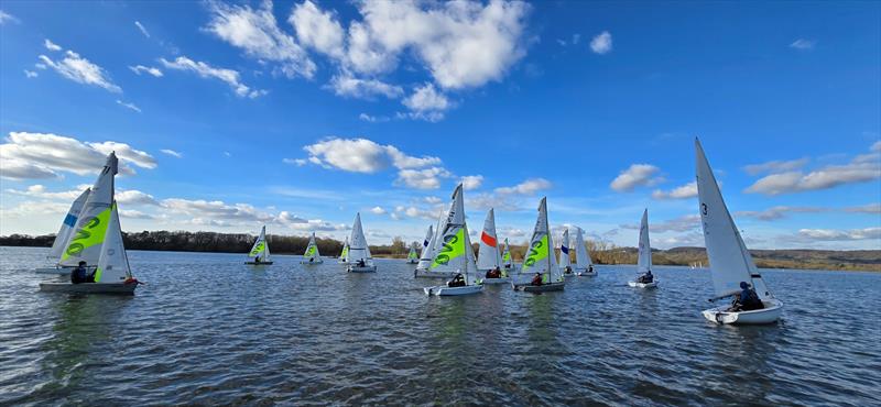 Bough Beech Sailing Club Youth Icicle Series - photo © Sarah Seddon