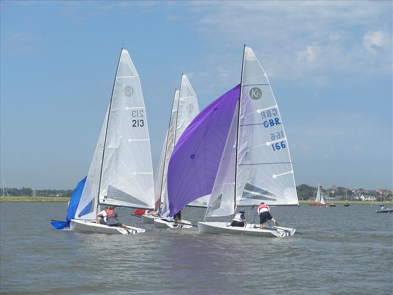 K6's at Aldeburgh photo copyright John Adcroft taken at Aldeburgh Yacht Club and featuring the K6 class