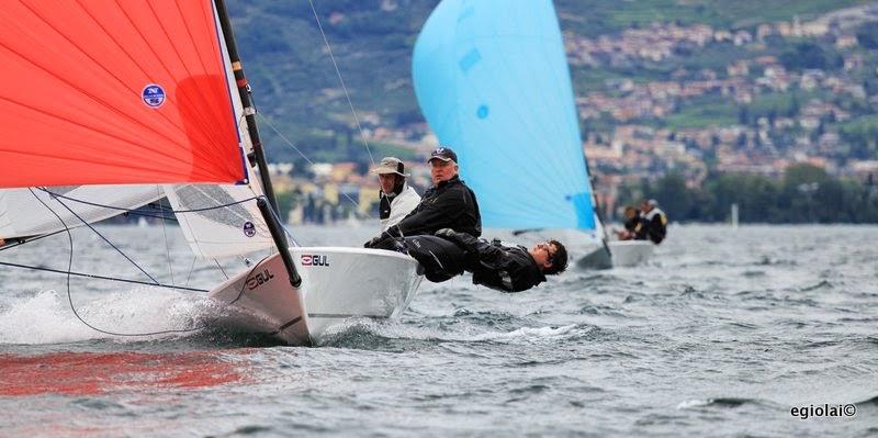 Lake Garda K6 Eurocup photo copyright Elena Giolai / Fraglia Vela Riva taken at Fraglia Vela Riva and featuring the K6 class