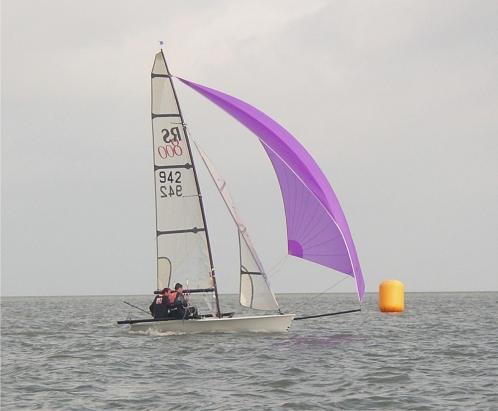 Ed Hornagold and Ian Turner win the Great Yarmouth & Gorleston Sailing Club Asymmetric open photo copyright David Holmes taken at Great Yarmouth & Gorleston Sailing Club and featuring the RS800 class