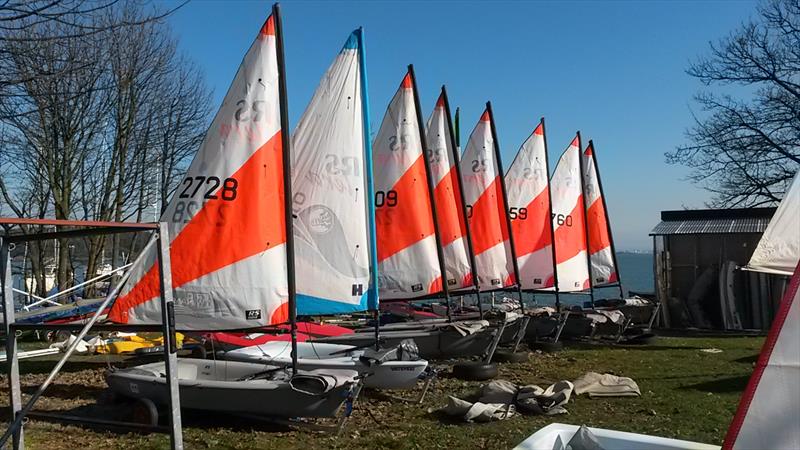 RS Teras at Dalgety Bay Sailing Club photo copyright DBSC taken at Dalgety Bay Sailing Club and featuring the RS Tera class