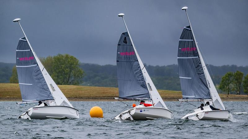 RS Venture Connect World Championship 2024 photo copyright Martin Allen / RYA taken at Rutland Sailing Club and featuring the RS Venture class