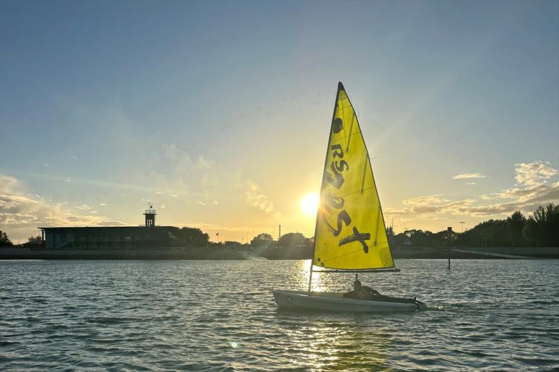 Dinghy Rescue Training with the RNLI at Andrew Simpson Centre, Portsmouth photo copyright ASC taken at  and featuring the RS Zest class