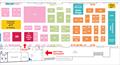 West side floorplan - RYA Dinghy & Watersports Show 2025 © RYA