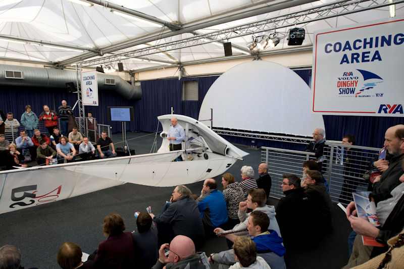 Some fantastic talks and presentations are taking place at the RYA Volvo Dinghy Show 2011 photo copyright RYA taken at RYA Dinghy Show and featuring the  class