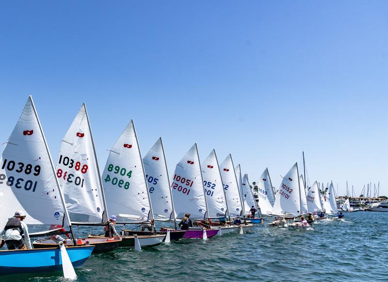 2024 INSA Junior Sabot Nationals at San Diego Yacht Club Day 3 photo copyright Simone Staff taken at San Diego Yacht Club and featuring the Sabot class