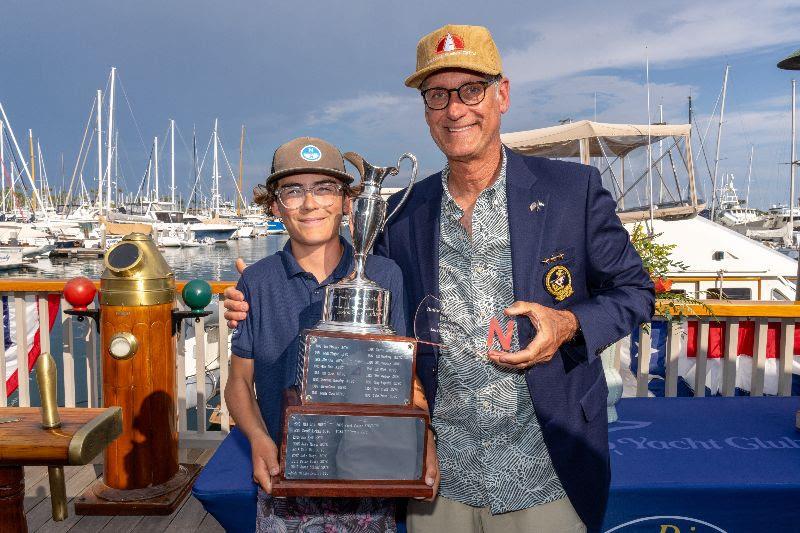 Cameron Schnoor wins the 2024 INSA Junior Sabot Nationals at San Diego Yacht Club photo copyright Simone Staff taken at San Diego Yacht Club and featuring the Sabot class