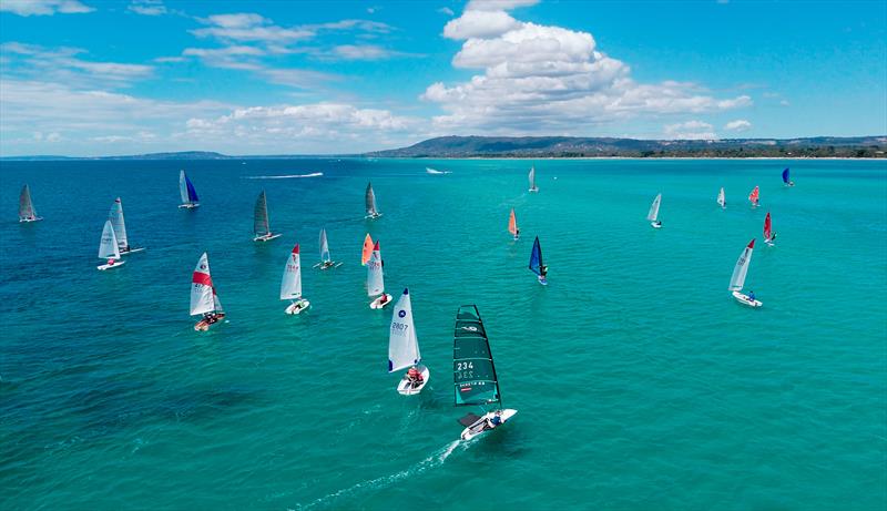 You could be here photo copyright Capel Sound Invitational taken at Rye Yacht Club and featuring the Sabre class