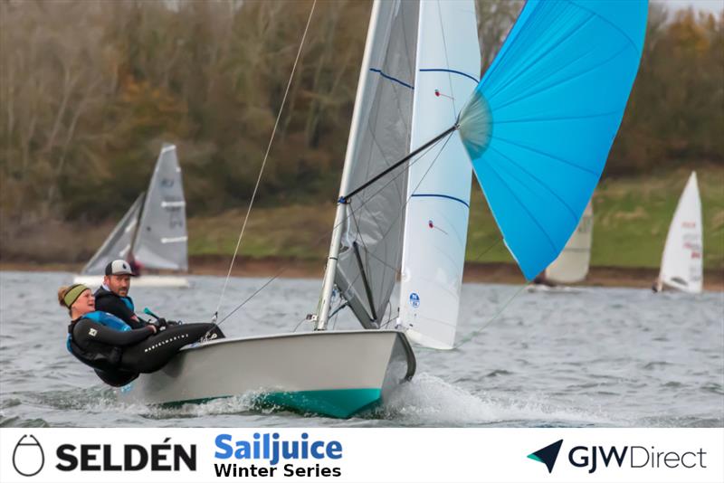 Gillard and Gray during the Seldén Sailjuice Winter Series photo copyright Tim Olin / www.olinphoto.co.uk taken at  and featuring the Scorpion class