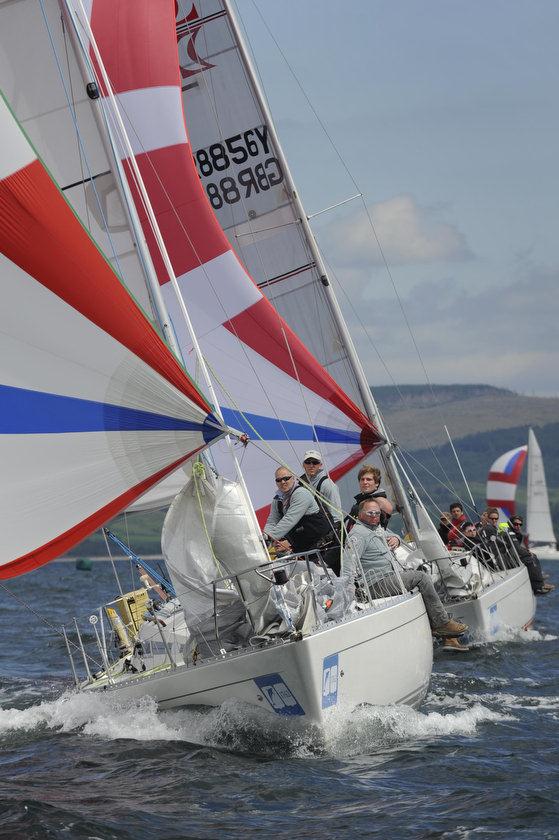 Brewin Dolphin Scottish Series day 2 photo copyright Marc Turner / CCC taken at Clyde Cruising Club and featuring the Sigma 33 class