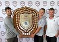 Max Paul, Jack Hilderbrand, and Nathan Wilmot. Stuart Shield winners February 2024 © St George Sailing Club